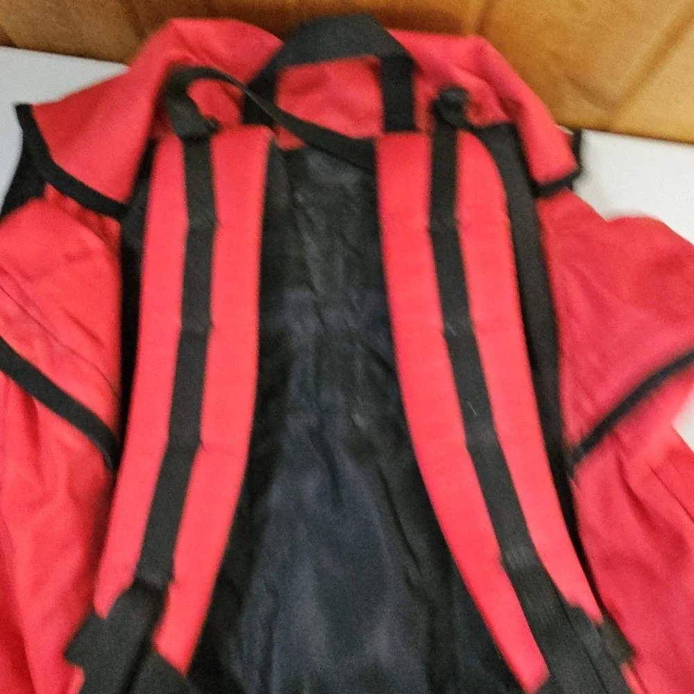 Vintage Marlboro Adventure Team Gear Large Camping Hiking Red Backpack Rucksack